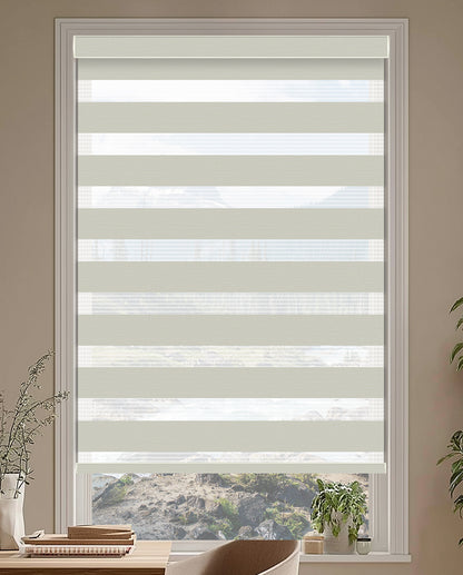 Noam Shell Light Filtering Zebra Shade