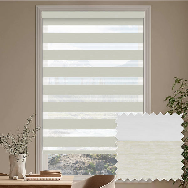 Noam Shell Light Filtering Zebra Shade