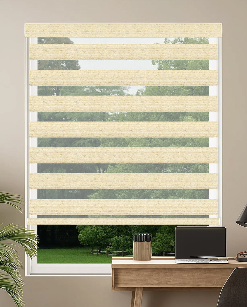 Orson Coconut Light Filtering Zebra Shade