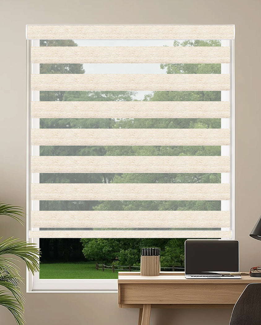 Orson Cream Light Filtering Zebra Shade
