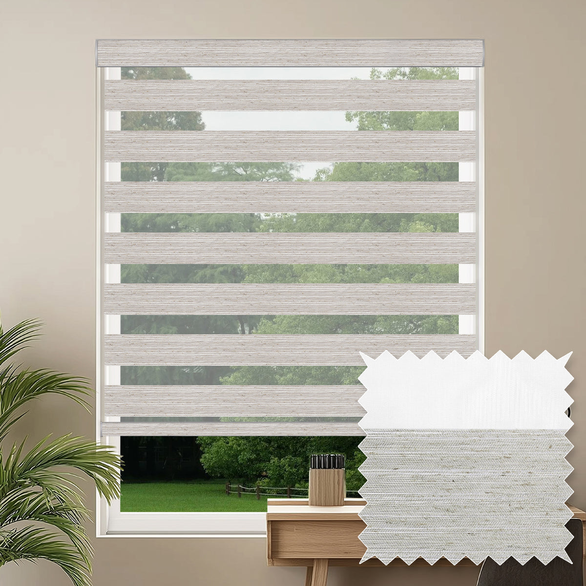 Orson Frost Light Filtering Zebra Shade