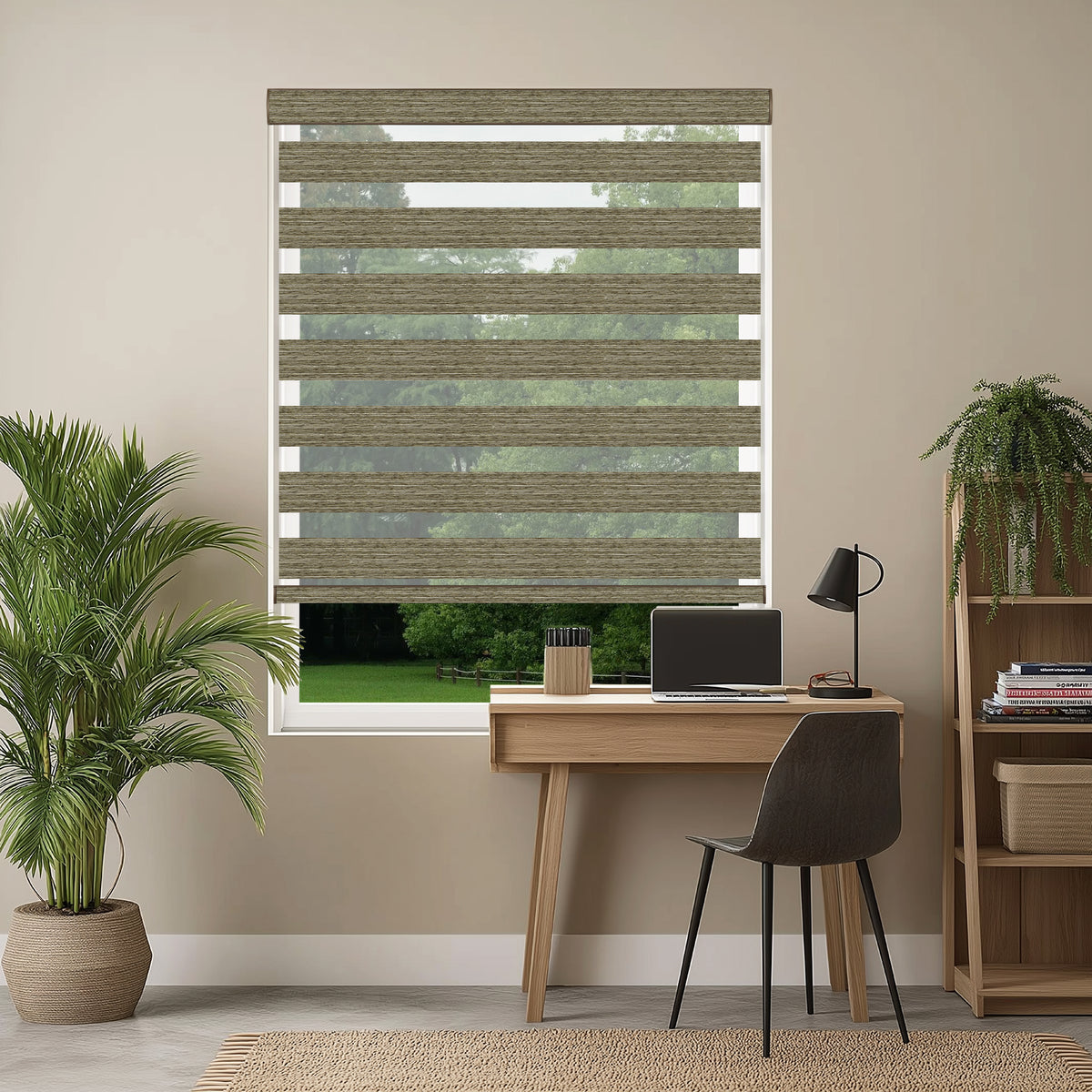 Orson Earth Light Filtering Zebra Shade