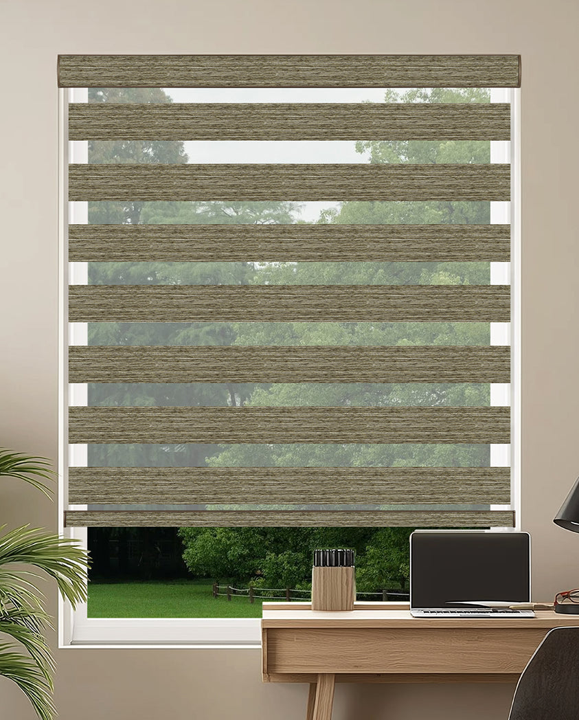 Orson Earth Light Filtering Zebra Shade