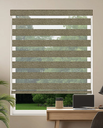 Orson Earth Light Filtering Zebra Shade