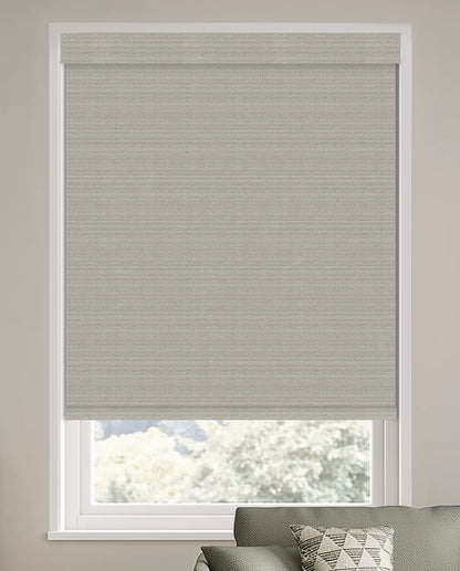 Quintana Cement Blackout Roller Shades