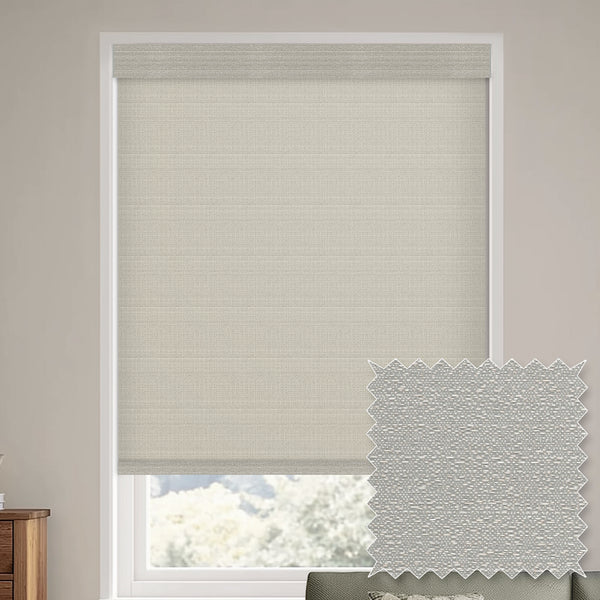 Quintana Cement Light Filtering Roller Shades