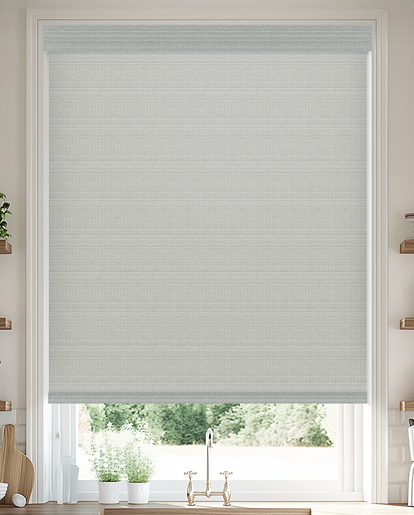 Quintana Steel Light Filtering Roller Shades