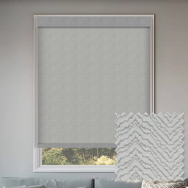 Ridge Ash Light Filtering Roller Shades
