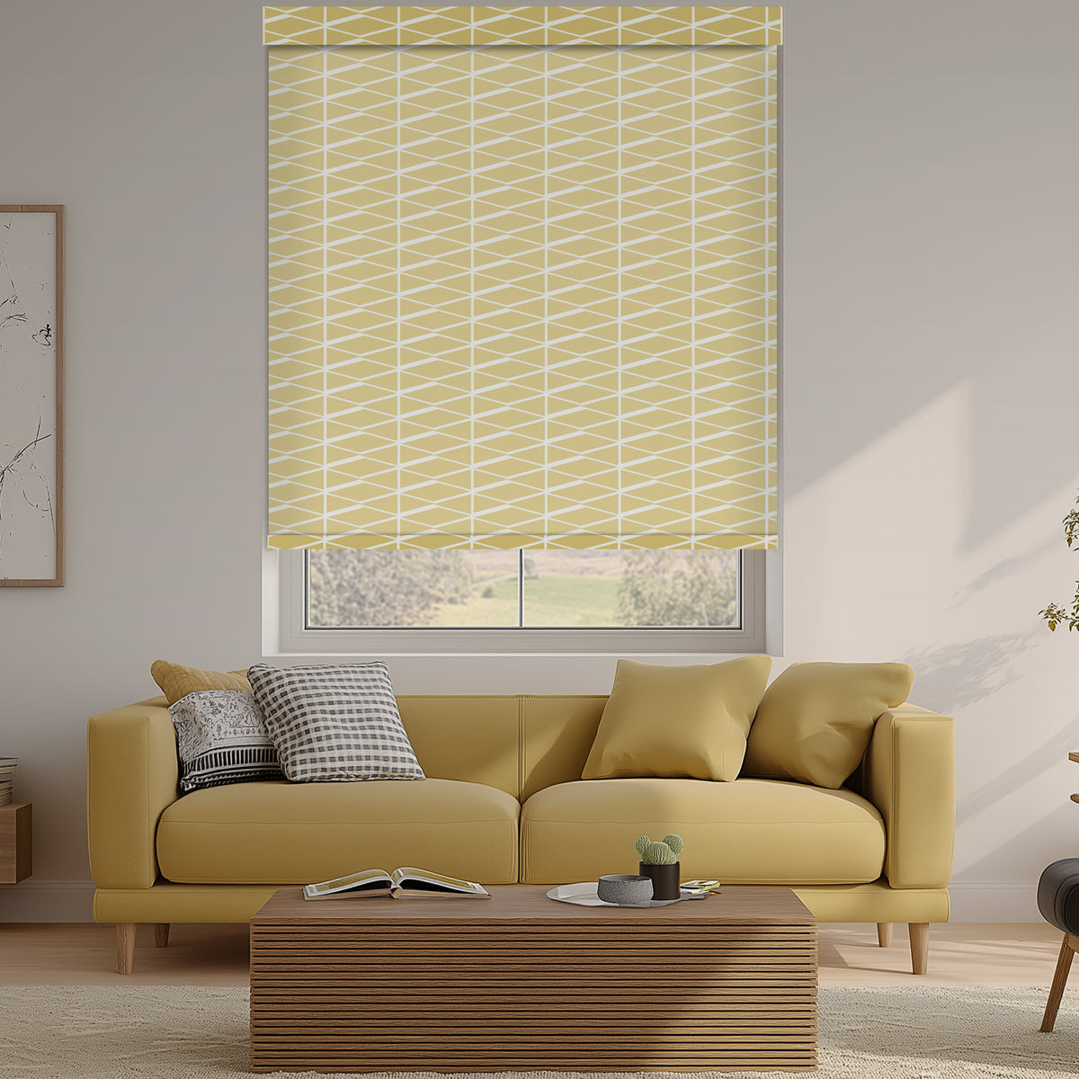 Seine River Freesia Light Filtering Roller Shades