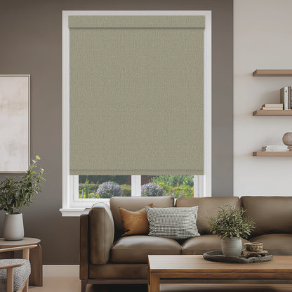Shelley Stone Flame Retardant Blackout Roller Shades