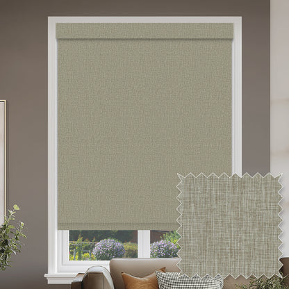 Shelley Stone Flame Retardant Blackout Roller Shades
