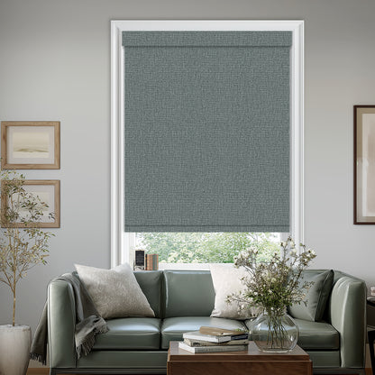 Shelley Thunder Flame Retardant Blackout Roller Shades
