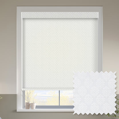 Sirocco Snow Light Filtering Roller Shades