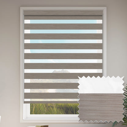 Sherborne Stone Blackout Zebra Shade