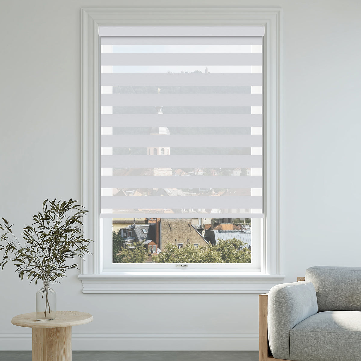 Sherborne Ice Blackout Zebra Shade