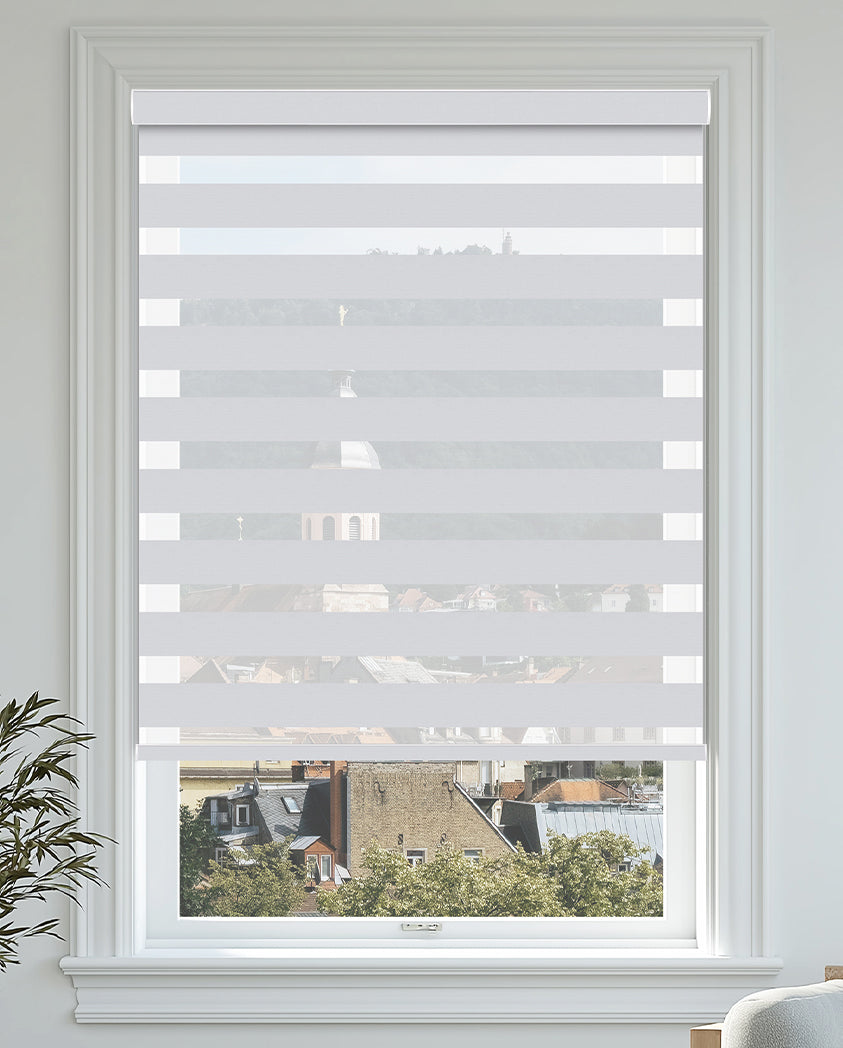 Sherborne Ice Blackout Zebra Shade
