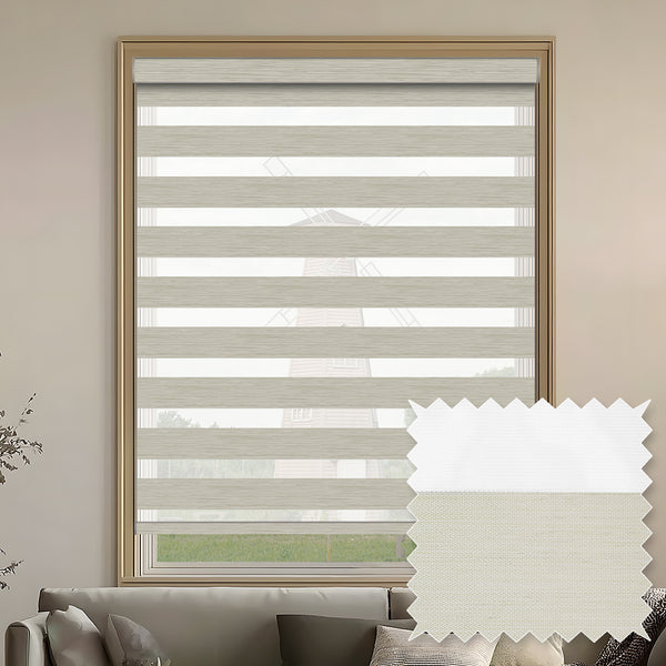 Sherborne Mist Blackout Zebra Shade
