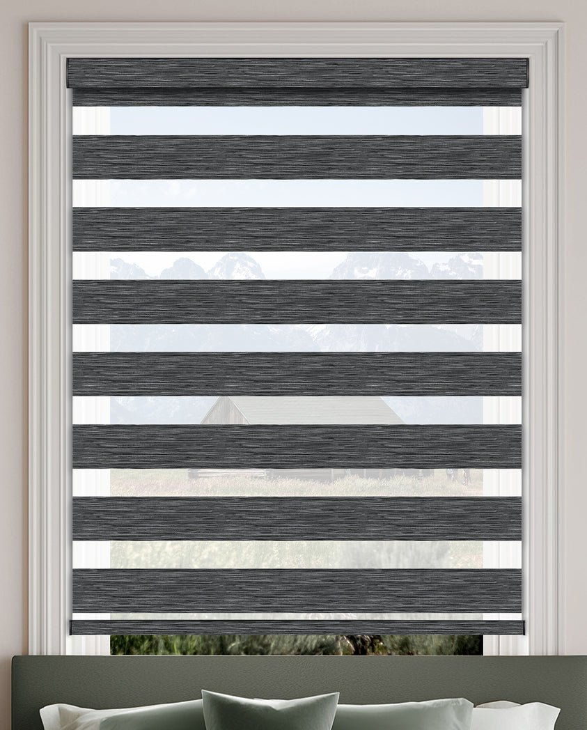 Soudro Shadow Blackout Zebra Shade