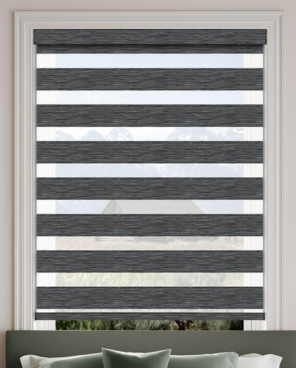 Soudro Shadow Blackout Zebra Shade