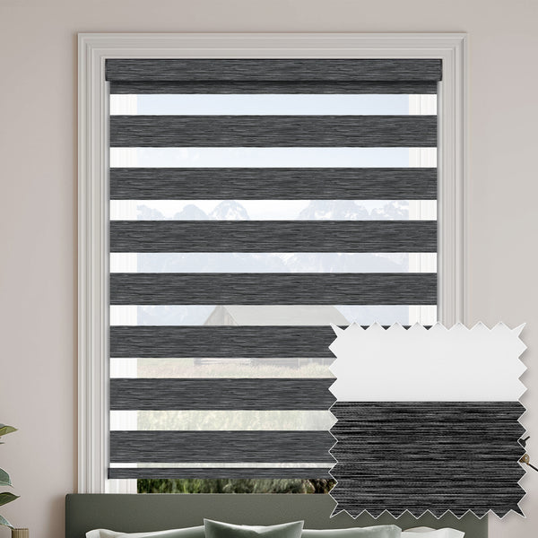 Soudro Shadow Blackout Zebra Shade