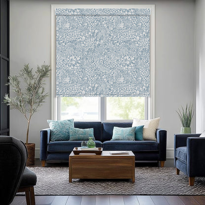 Summer Berry Rain Blackout Roller Shades