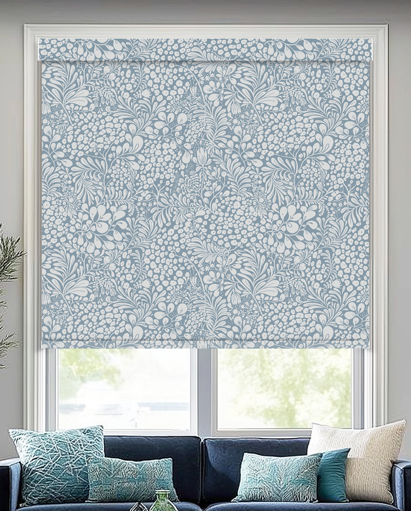 Summer Berry Rain Blackout Roller Shades