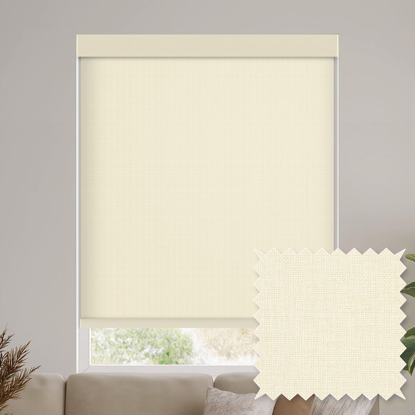 Tamora Cream Light filtering Roller Shades