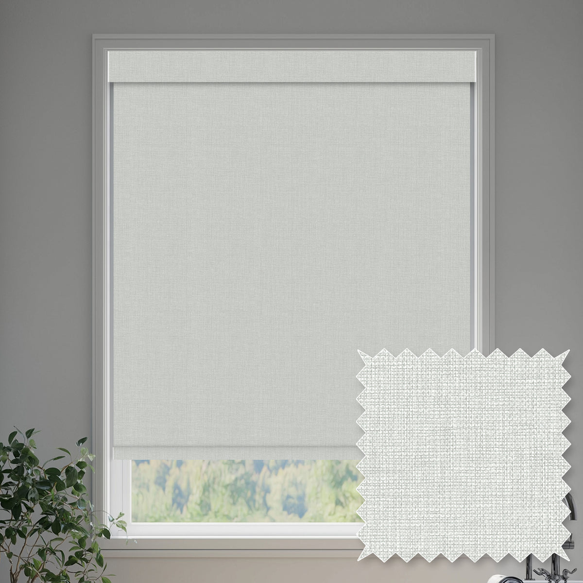 Tamora Mist Blackout Roller Shades
