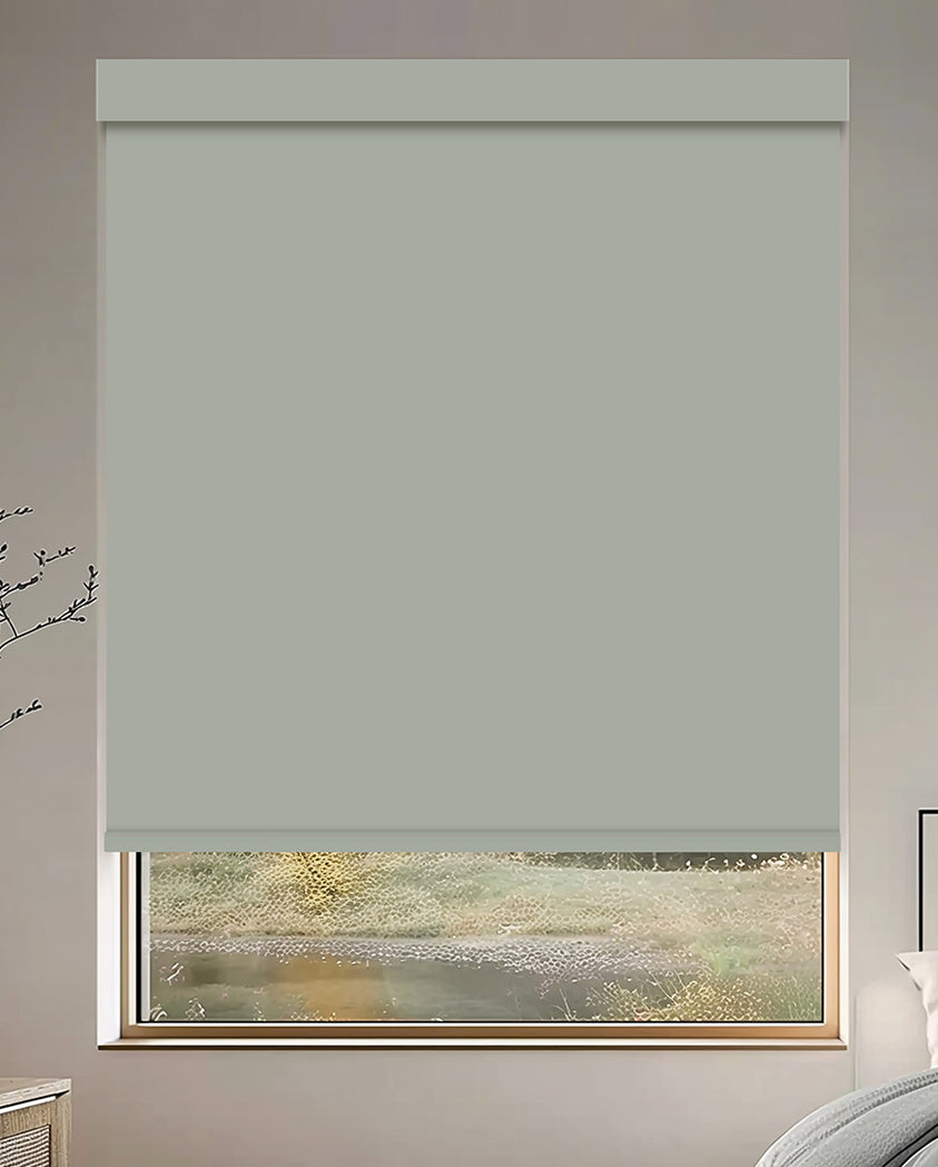 Tam Mist Flame Retardant Blackout Roller Shades
