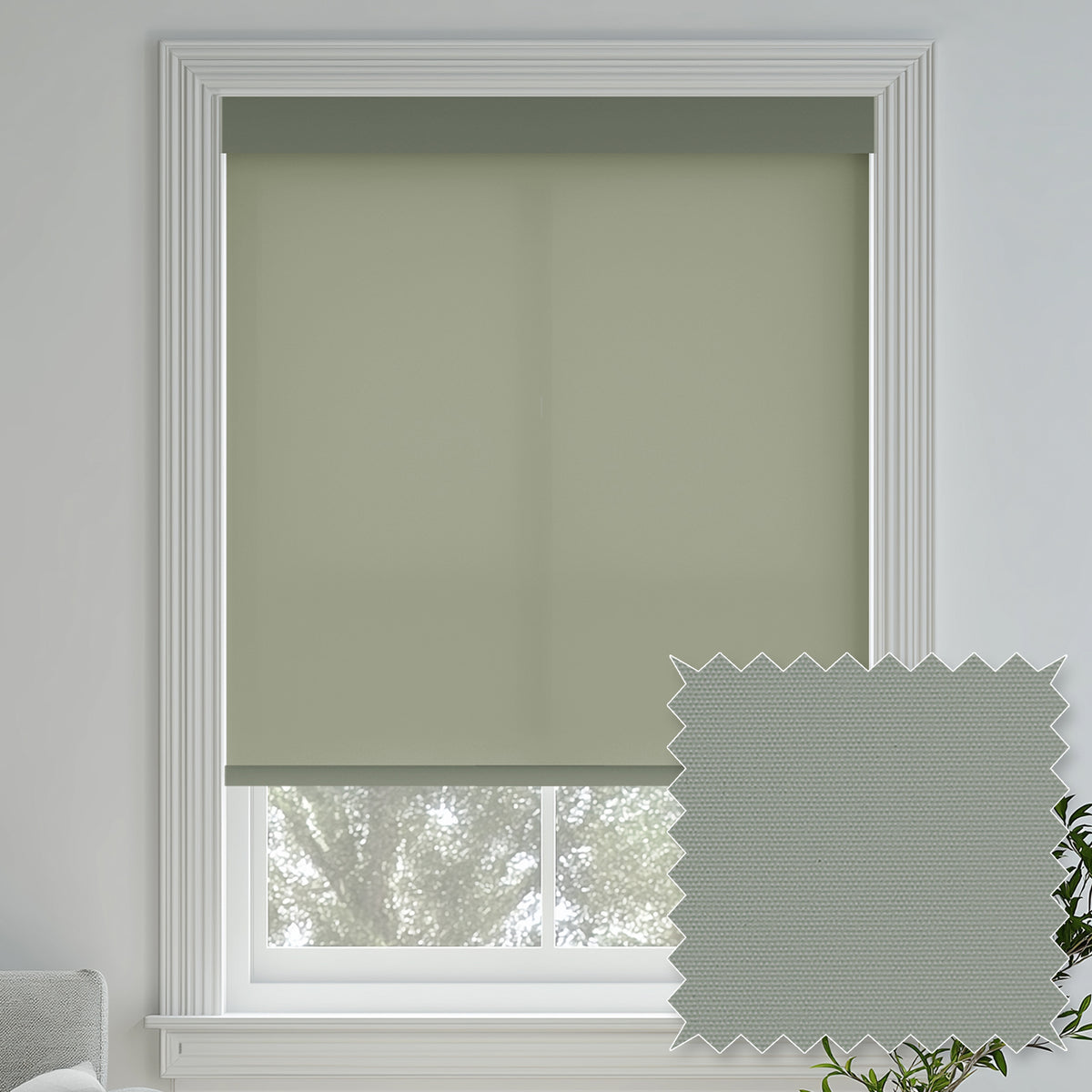 Tam Iron Light Filtering Roller Shades