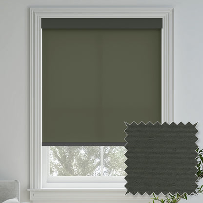 Tam Midnight Light Filtering Roller Shades