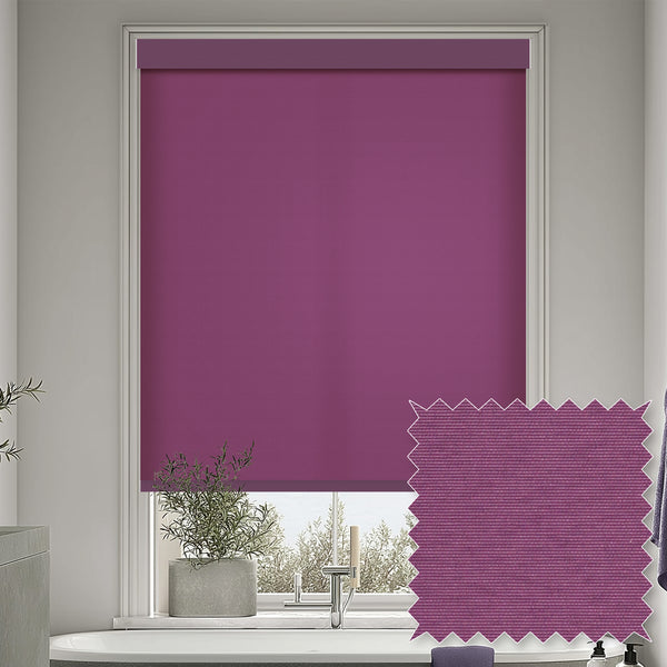 Tam Violet Light Filtering Roller Shades