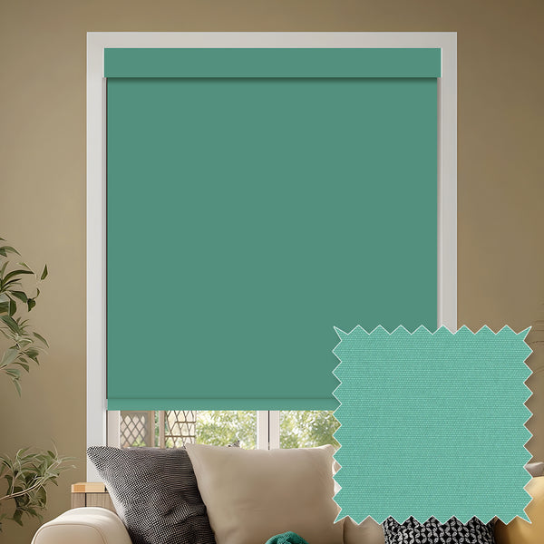Tam Malachite Blackout Roller Shades