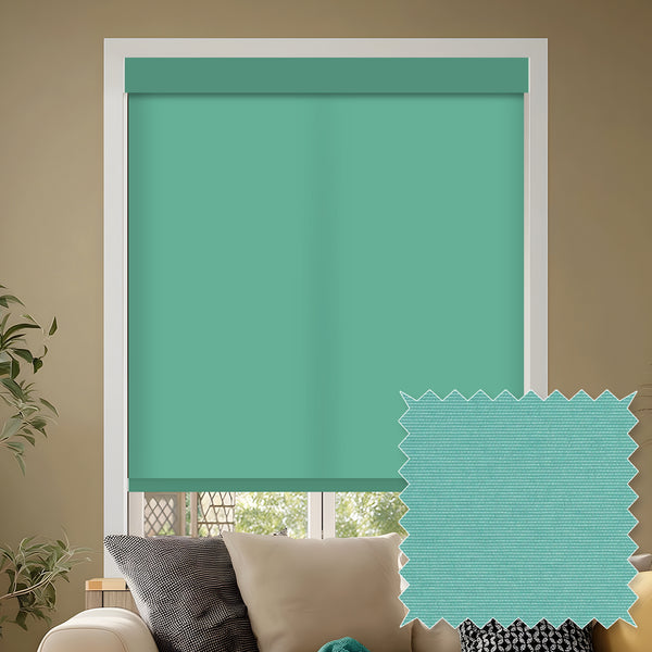 Tam Malachite Light Filtering Roller Shades