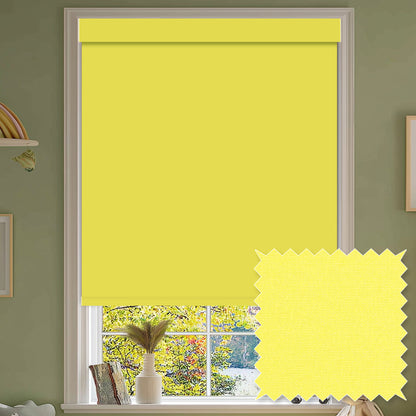 Tam Lemon Blackout Roller Shades