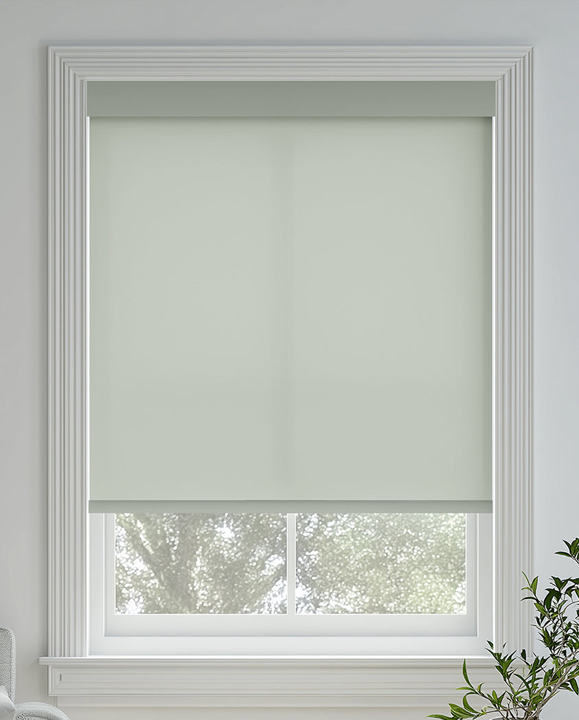 Tam Silver Light Filtering Roller Shades