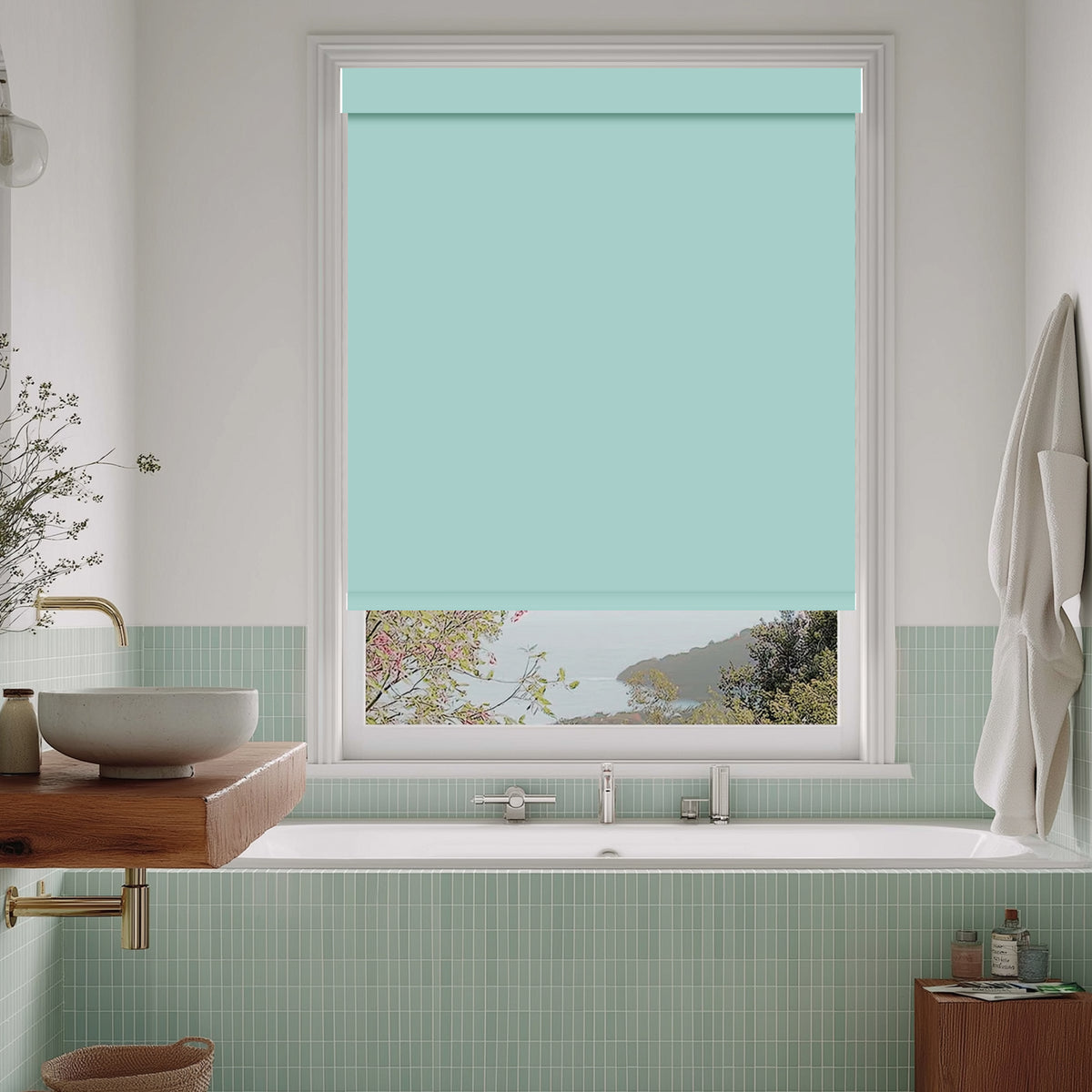 Tam Jade Blackout Roller Shades