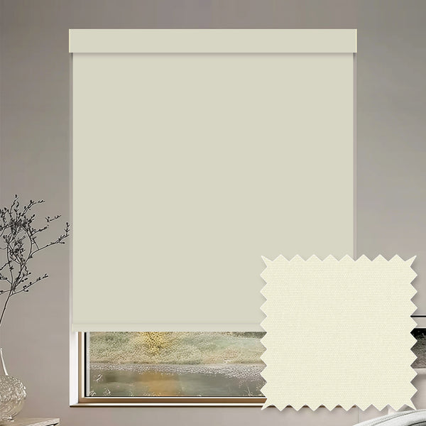 Tam Feather Blackout Roller Shades