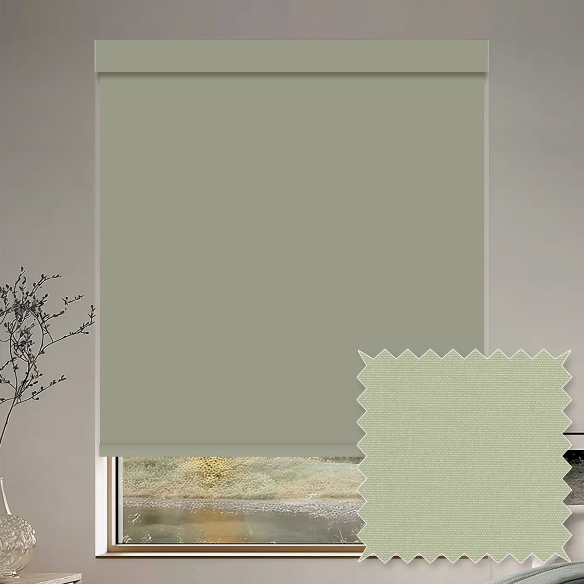 Tam Fir Blackout Roller Shades