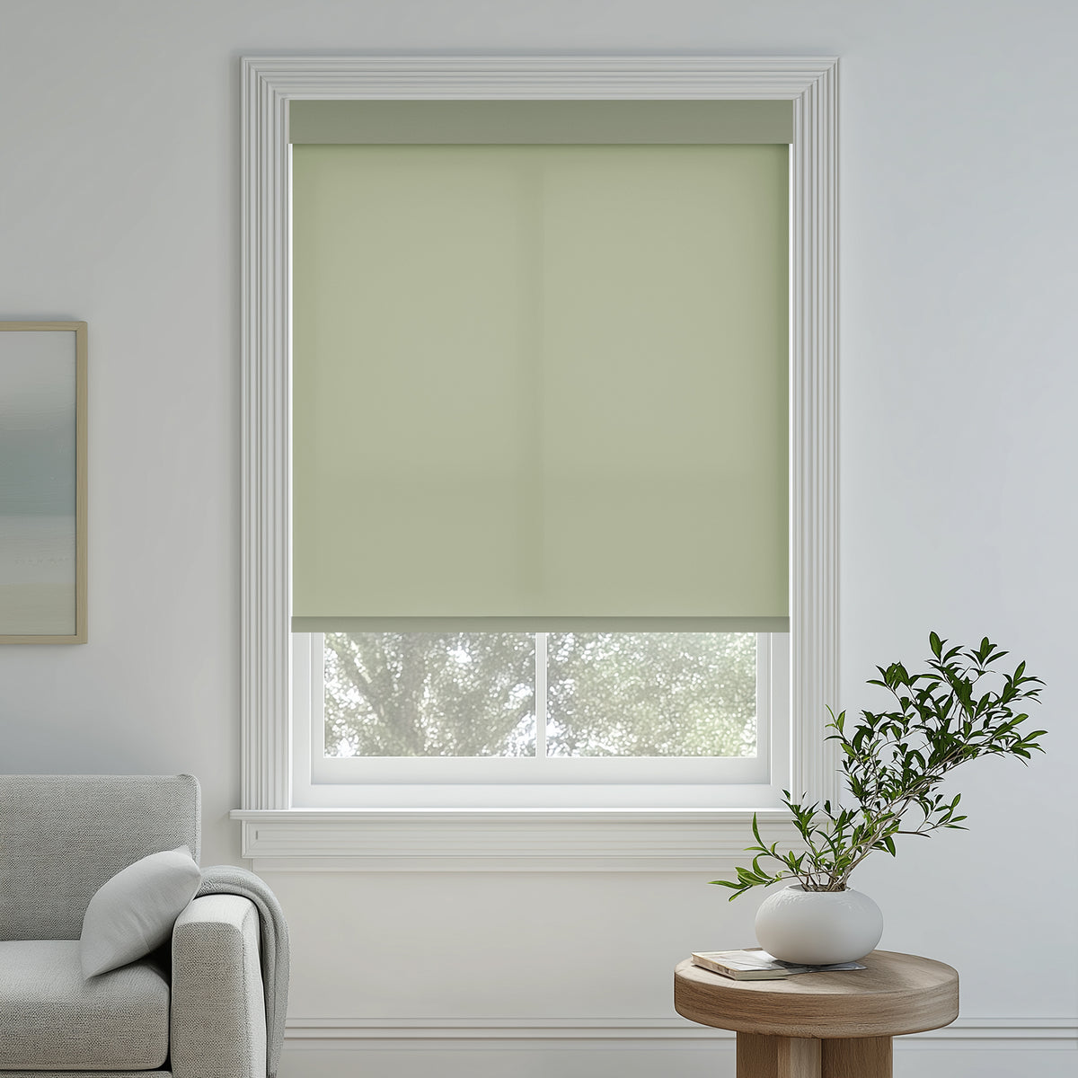 Tam Fir Light Filtering Roller Shades
