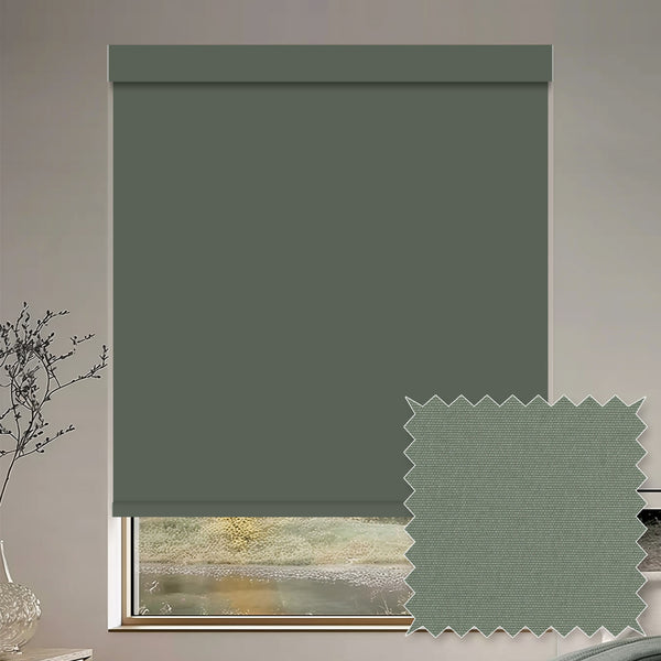 Tam Vapor Flame Retardant Blackout Roller Shades