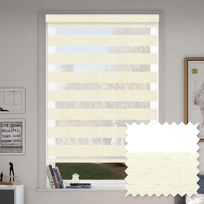 Taplow Linen Cream Light Filtering Zebra Shade