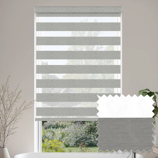 Taplow Linen Harbor Light Filtering Zebra Shade