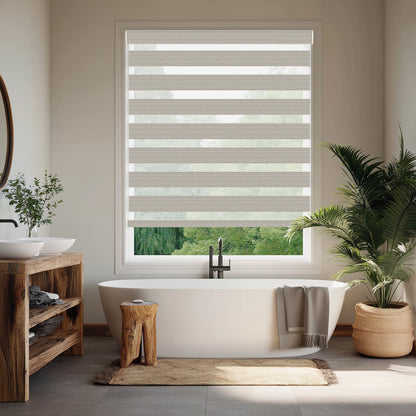Thelma Shell Light Filtering Zebra Shade