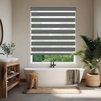Thelma Shadow Light Filtering Zebra Shade