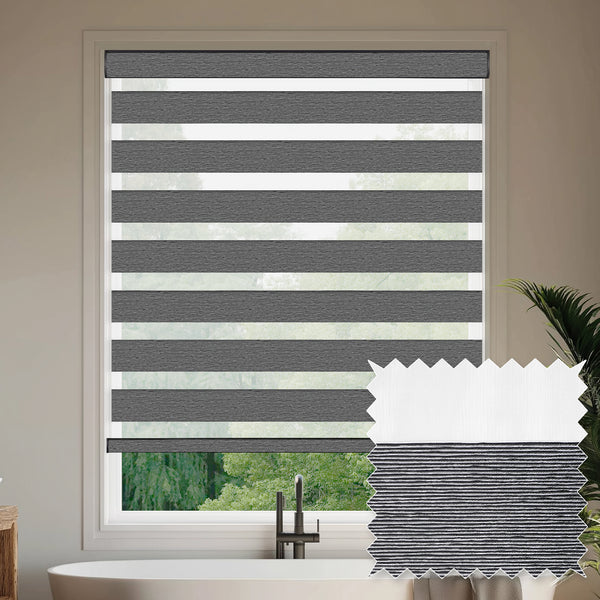 Thelma Shadow Light Filtering Zebra Shade