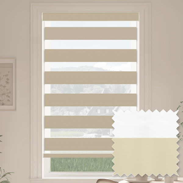 Uraco Peanut Blackout Zebra Shade