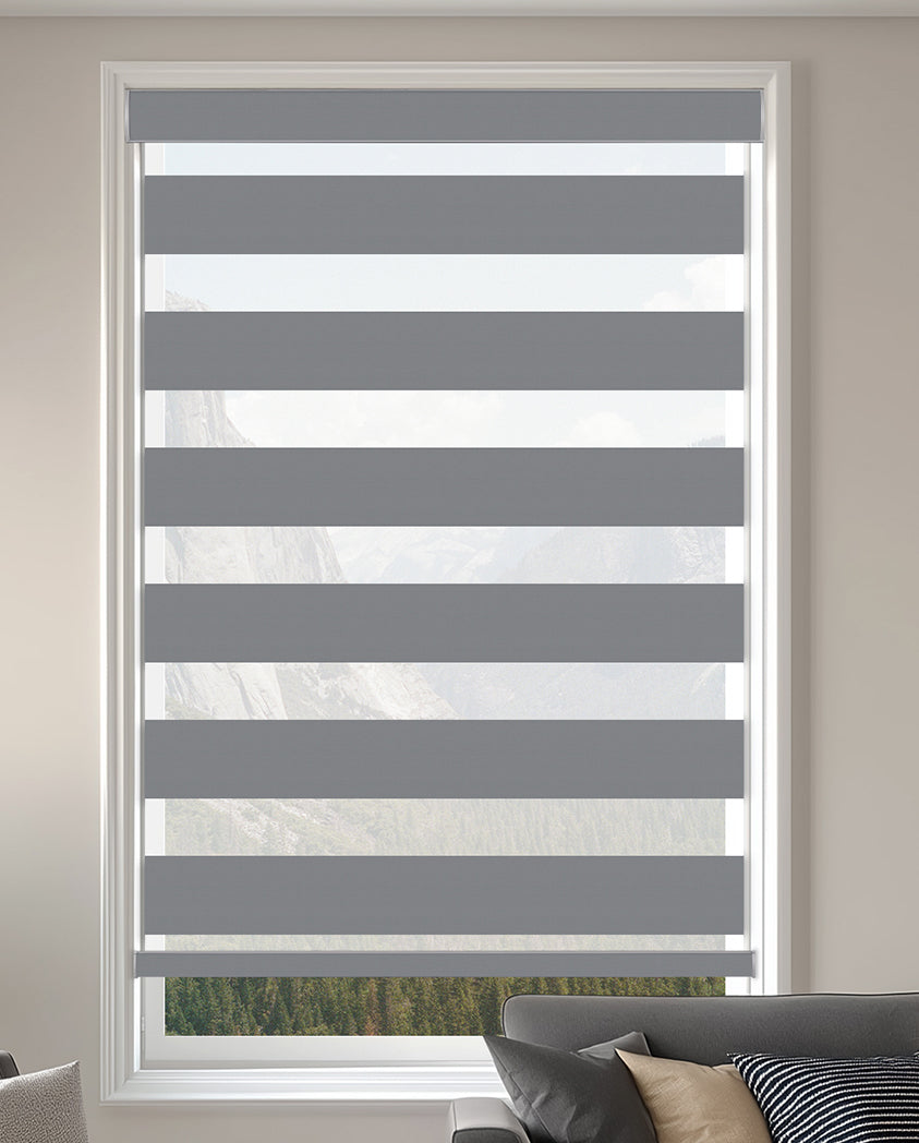 Uraco Storm Blackout Zebra Shade