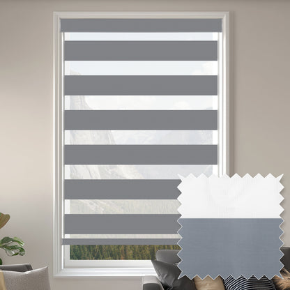 Uraco Storm Blackout Zebra Shade