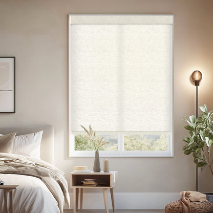 Verona Linen Milk Light Filtering Roller Shades